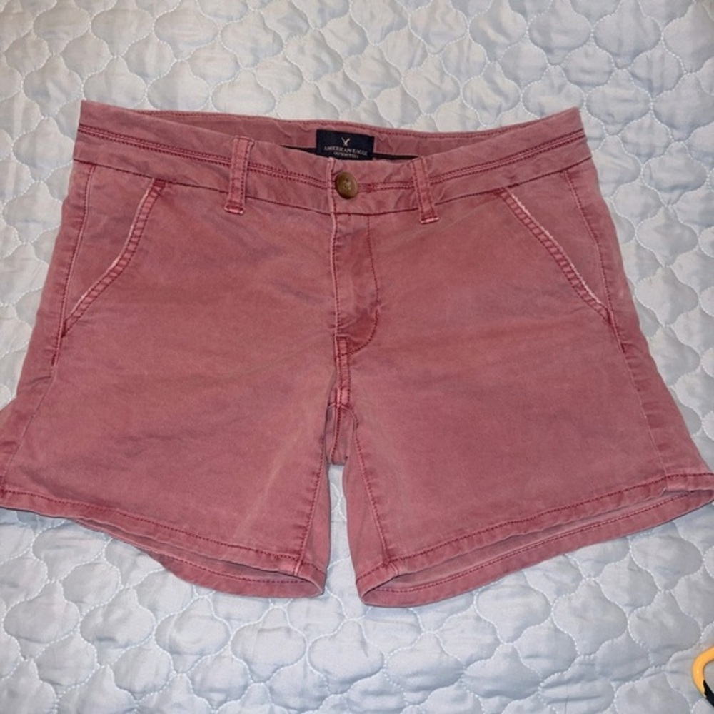 American Eagle Short - Color Red/Rust - Size 4